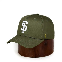 Cinco painéis de bordados masculinos de chapéus de beisebol personalizados